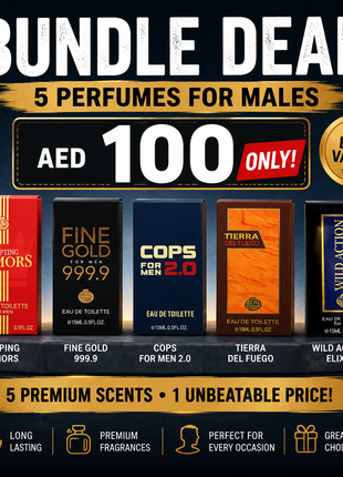 Bundle Deal 5 Perfumes For Men