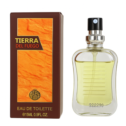 TIERRA DEL FUEGO EAU DE TOILETTE 15ML – BOLD, ADVENTUROUS & CAPTIVATING FRAGRANCE