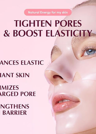 EQQUALBERRY Collagen Pore-Tight Up Hydrogel Mask | Tight Up Gel Toner Pads