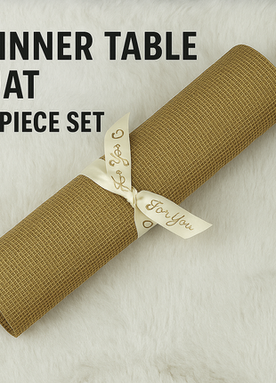 4-PIECE DINNING TABLE PLACEMAT