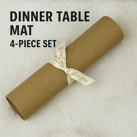 4-PIECE DINNING TABLE PLACEMAT
