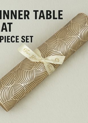 TABLE MATS (GOLD)