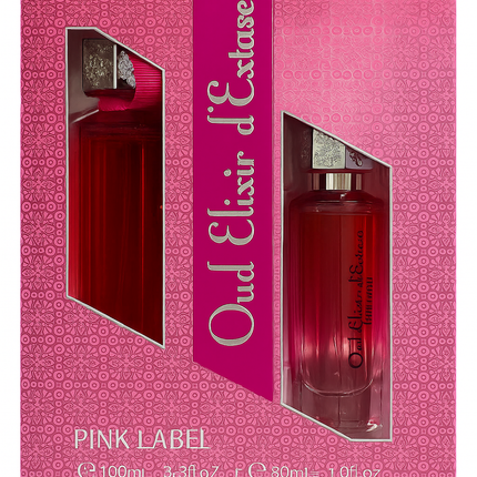 PINK LABEL - OUD ELIXIR D'EXTASE  100ML - 3.3FL.OZ. + 30ML - 1.0 FL.OZ