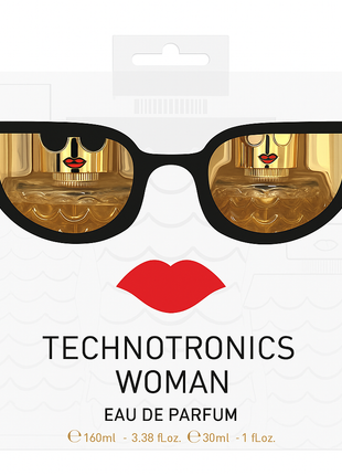 TECHNOTRONICS WOMAN - EAU DE Parfum 100ml - 3.3 Fl.Oz. + 30ml - 1.0 Fl.Oz.