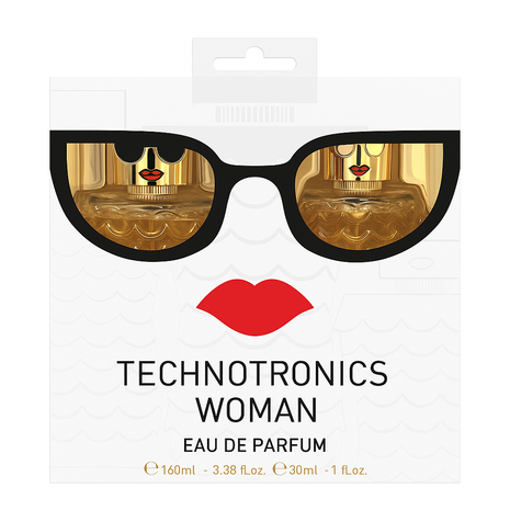 TECHNOTRONICS WOMAN - EAU DE Parfum 100ml - 3.3 Fl.Oz. + 30ml - 1.0 Fl.Oz.