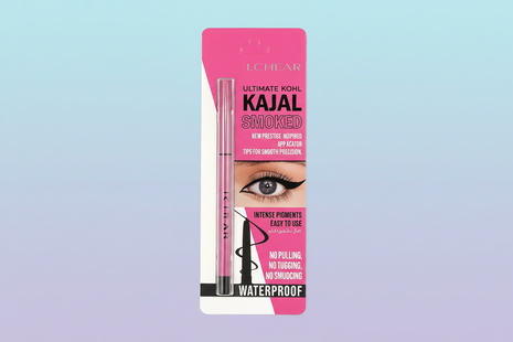 L'Chier Ultimate Kohl Kajal Smoked eyeliner with packaging on a white background