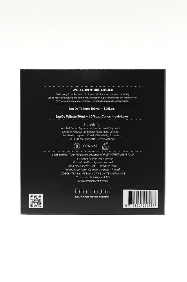 WILD ADVENTURE ABSOLU - EAU DE TOILETTE 100ML - 3.3FL.OZ. + 30ML - 1.0FL.OZ