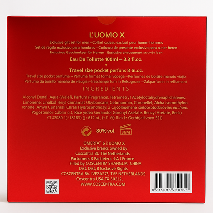 L'UOMO - EAU DE TOILETTE  100ML - 3.3FL.OZ. + TRAVEL & POCKET EDT 20ML - 0.6 FL.OZ