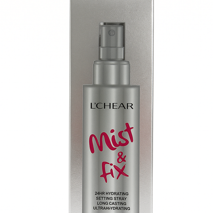 L'CHEAR MIST & FIX 24HR HYDRATING SETTING SPRAY - OIL CONTROL - WATERPROOF FORMULA