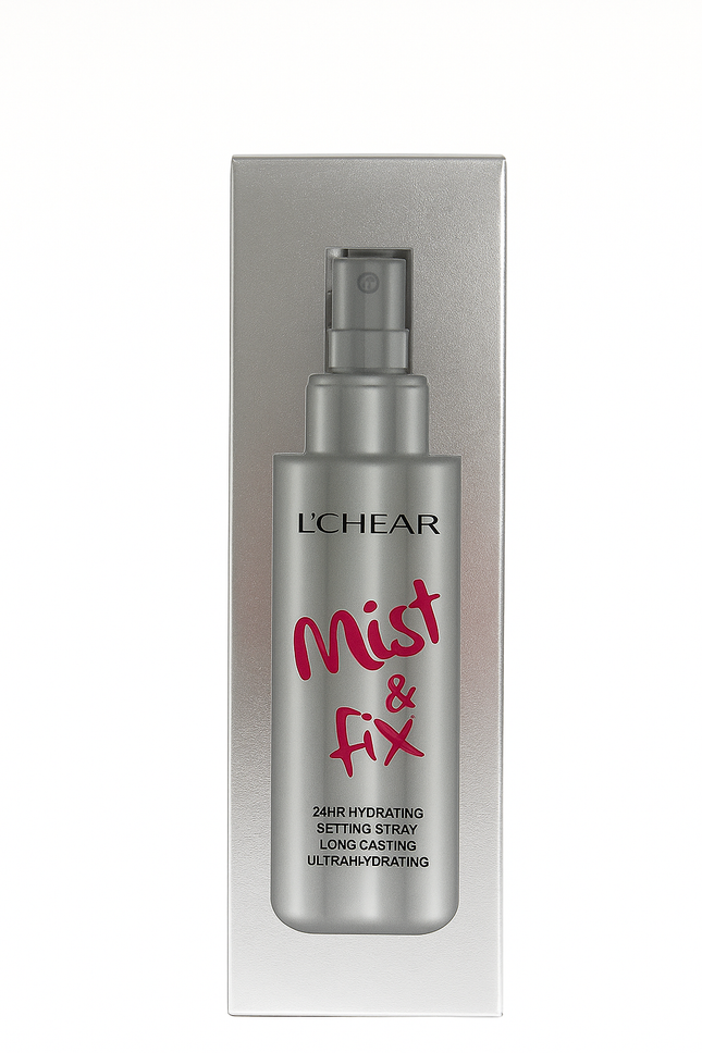 L'CHEAR MIST & FIX 24HR HYDRATING SETTING SPRAY - OIL CONTROL - WATERPROOF FORMULA