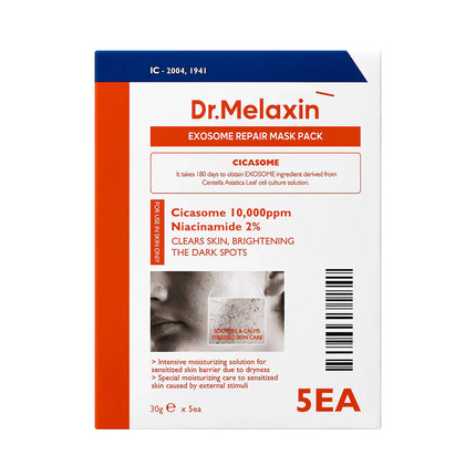 DR. MELAXIN - EXOSOME REPAIR SHEET MASK WITH CICASOME 10000PPM & NIACINANIDE 2%