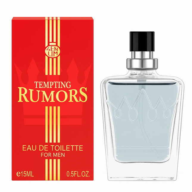 TEMPTING RUMORS EAU DE TOILETTE FOR MEN 15ML – BOLD, SEDUCTIVE, AND LONG-LASTING FRAGRANCE