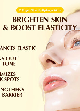 EQQUALBERRY Collagen Glow Up Hydrogel Mask Sheets