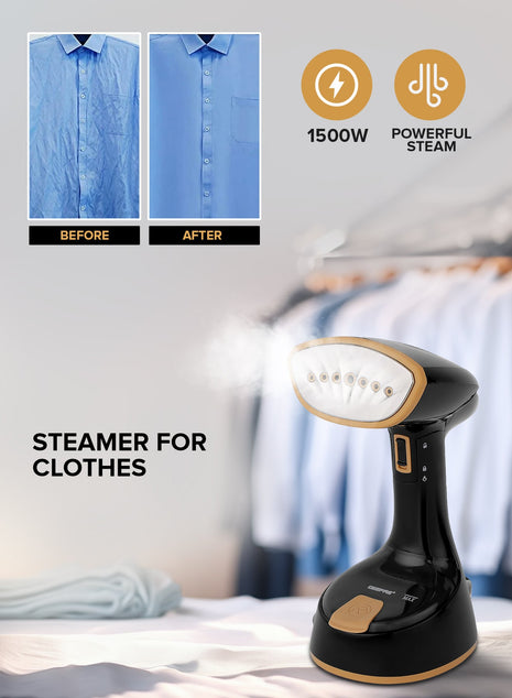 Handheld Garment Steamer |- 240-1470W - 120ml Tank