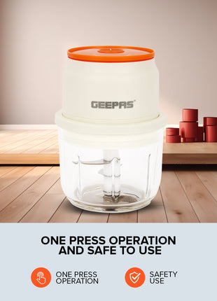 Rechargeable Mini Chopper - Durable Stainless-Steel Blades