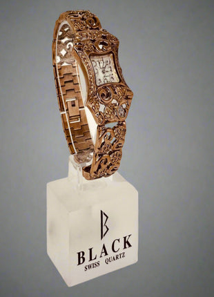 BLACK ROYALE LADIES -FANCY WATCH - BRONZE