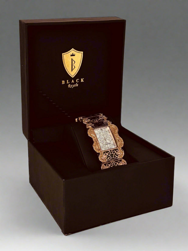 BLACK ROYALE LADIES - FANCY WATCH - BRONZE
