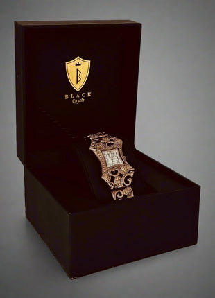BLACK ROYALE LADIES -FANCY WATCH - BRONZE