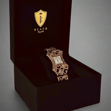 BLACK ROYALE LADIES -FANCY WATCH - BRONZE