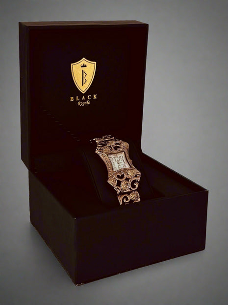 BLACK ROYALE LADIES -FANCY WATCH - BRONZE