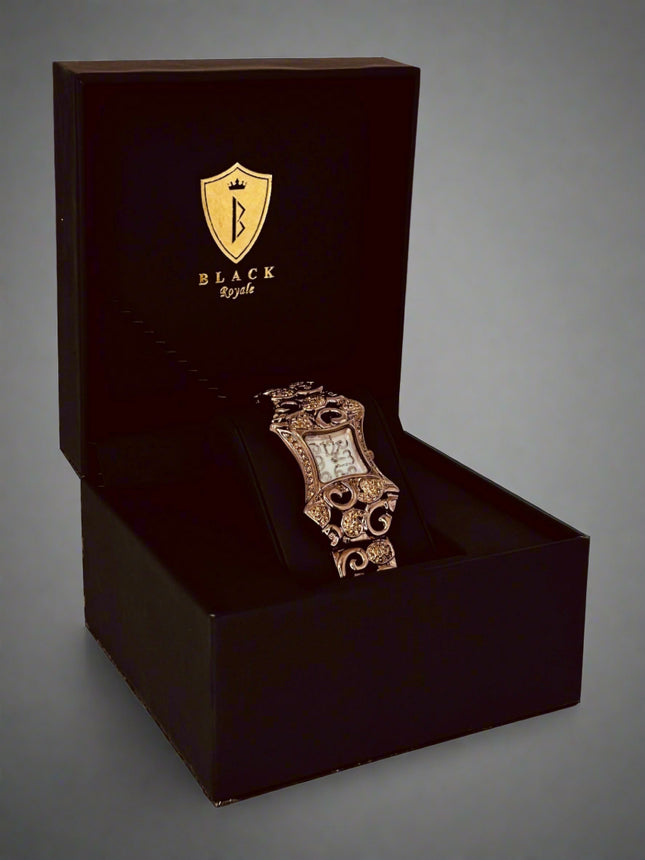 BLACK ROYALE LADIES -FANCY WATCH - BRONZE
