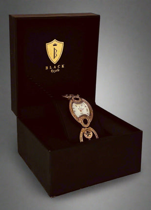 BLACK ROYALE LADIES -FANCY WATCH - BRONZE