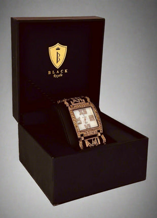 BLACK ROYALE LADIES -FANCY WATCH - BRONZE