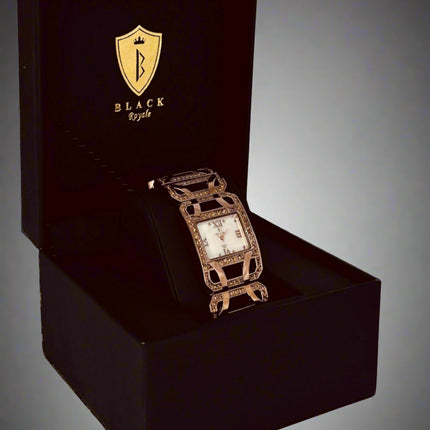 BLACK ROYALE LADIES -FANCY WATCH - BRONZE