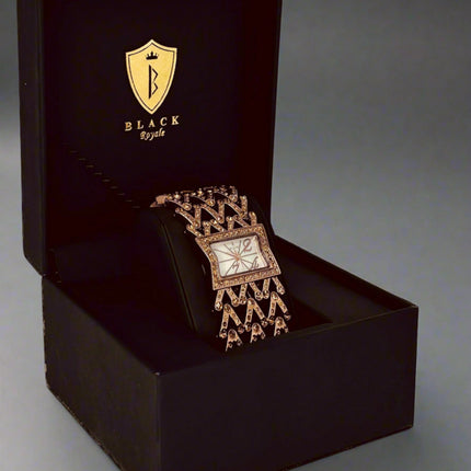 BLACK ROYALE LADIES -FANCY WATCH - BRONZE