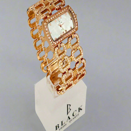 BLACK ROYALE LADIES - FANCY STONE -STONE SETTING - ROSE GOLD