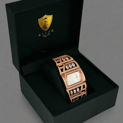 BLACK ROYALE - LADIES - FANCY SETTING STONE - ROSE GOLD