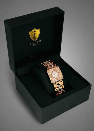 BLACK ROYALE LADIES - FANCY STONE - SETTING STONE - ROSE GOLD