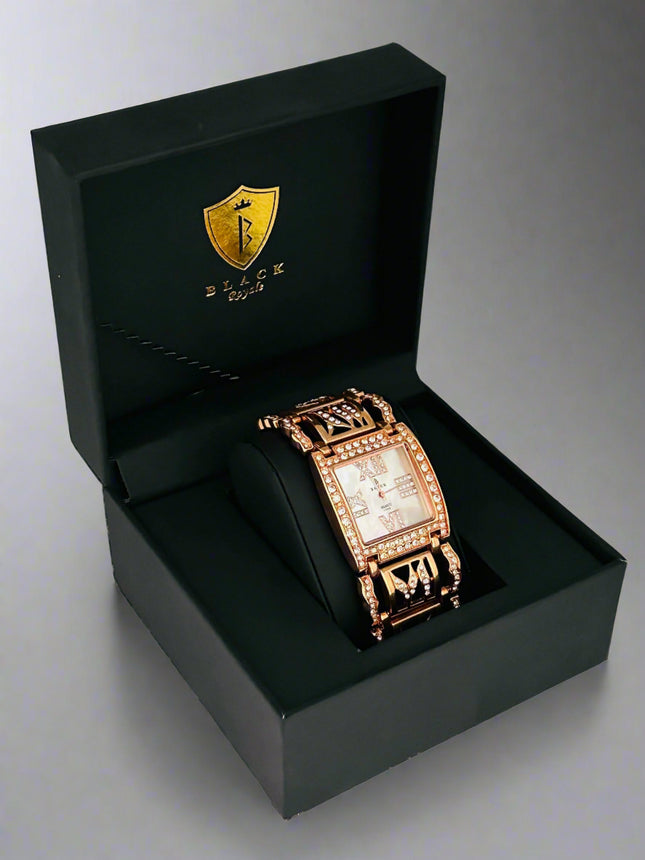 BLACK ROYALE LADIES - FANCY SETTING STONE - ROSE GOLD