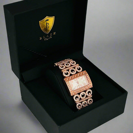 BLACK ROYALE LADIES - FANCY - SETTING STONE - ROSE GOLD