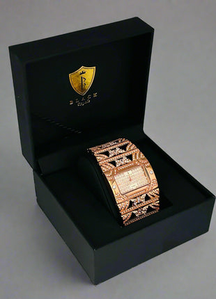 BLACK ROYALE LADIES - FANCY STONE - SETTING STONE - ROSE GOLD