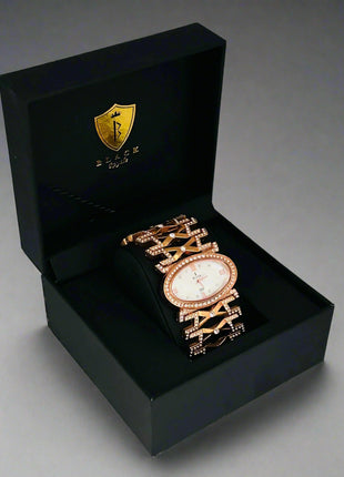 BLACK ROYALE LADIES - FANCY STONE -STONE SETTING - ROSE GOLD
