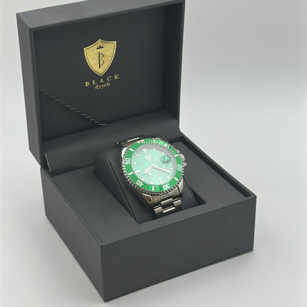 BLACK ROYALE CHRONOMETER AUTOMATIC - GREEN