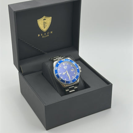 BLACK ROYALE CHRONOMETER AUTOMATIC - BLUE