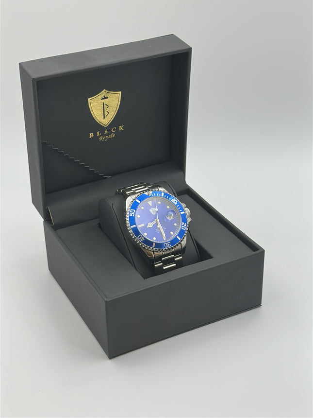BLACK ROYALE CHRONOMETER AUTOMATIC - BLUE