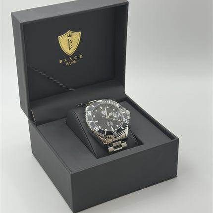BLACK ROYALE CHRONOMETER AUTOMATIC - SILVER BLACK