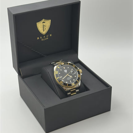 BLACK ROYALE CHRONOMETER AUTOMATIC - TWO TONE DIAL