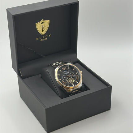 BLACK ROYALE TOURBILLON FLYWHEEL MOON PHASE AUTOMATIC