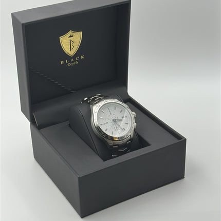 BLACK ROYALE TACHYMETRE AUTOMATIC - WHITE