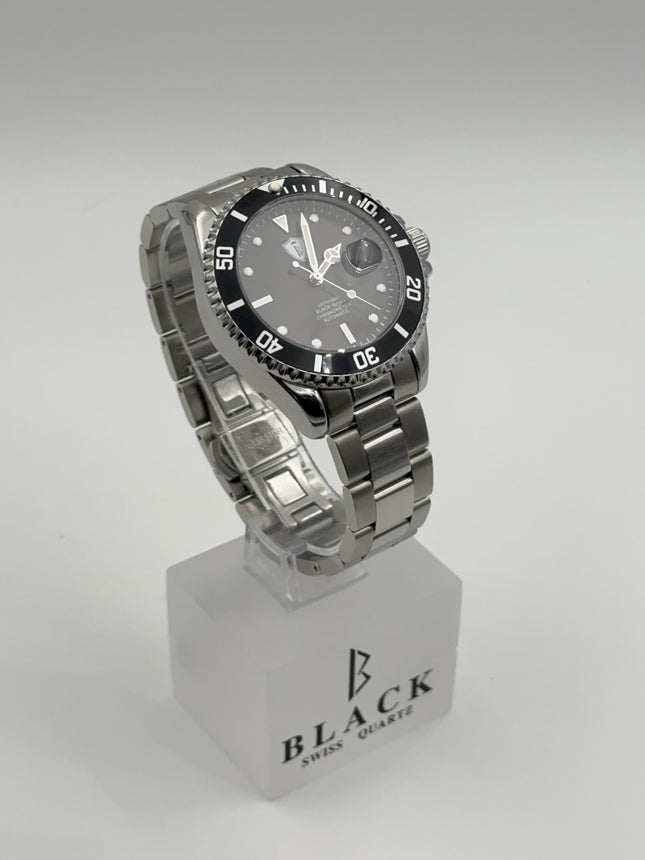 BLACK ROYALE CHRONOMETER AUTOMATIC - SILVER BLACK