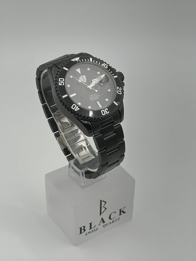 BLACK ROYALE CHRONOMETER AUTOMATIC - IONIC BLACK