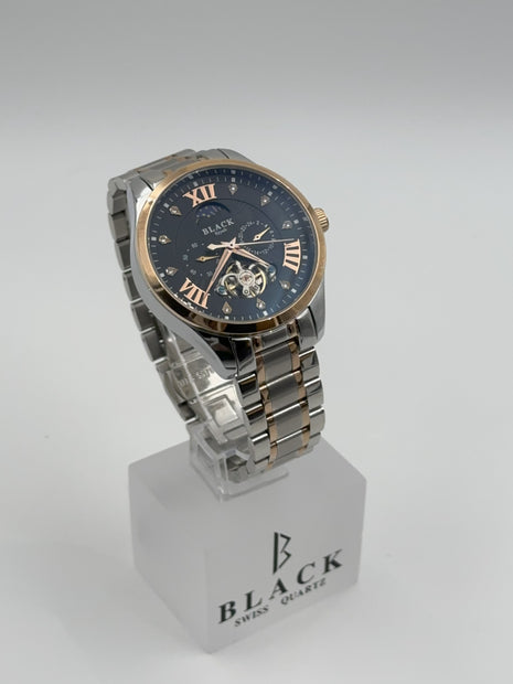 BLACK ROYALE TOURBILLON FLYWHEEL MOON PHASE AUTOMATIC