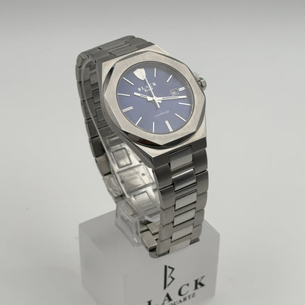 BLACK ROYALE SAPPHIRE - 5-BAR - JAPAN MOVT - BLUE