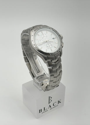 BLACK ROYALE TACHYMETRE AUTOMATIC - WHITE