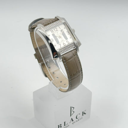 BLACK ROYALE SWISS MOVEMENT - GENUINE LEATHER - GREY