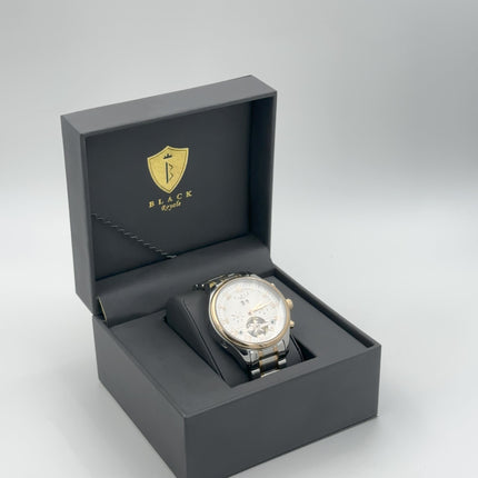BLACK ROYALE TOURBILLON FLYWHEEL AUTOMATIC SILVER - ROSE GOLD